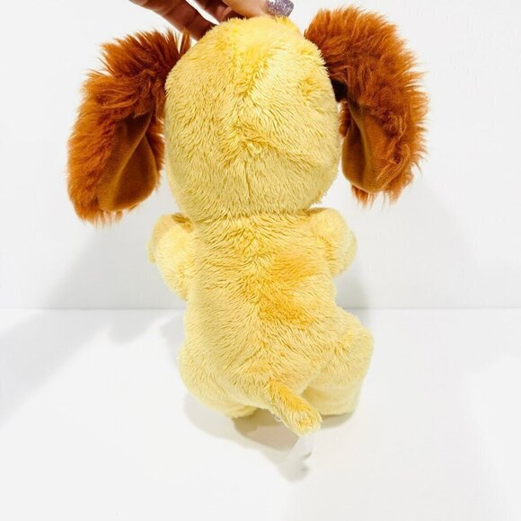 Disney Parks Baby Plush LADY & Tramp Baby Dog in Blanket Pouch - Picture 4 of 7